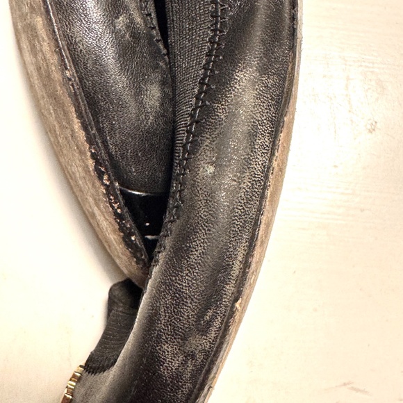 Tori Burch Chelsea Cap Toe Ballet Flats, Fair Condition, Size 6 - Picture 5 of 7